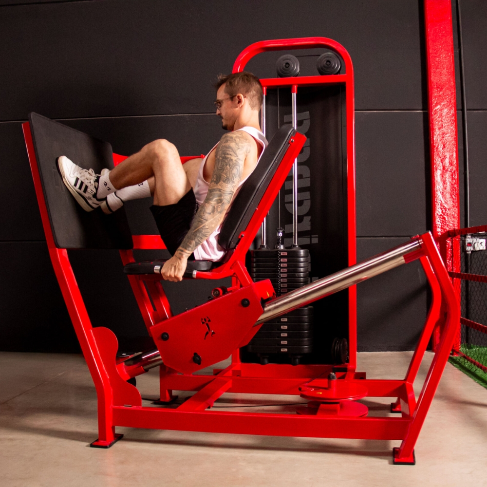 1 Leg Press Horizontal carga