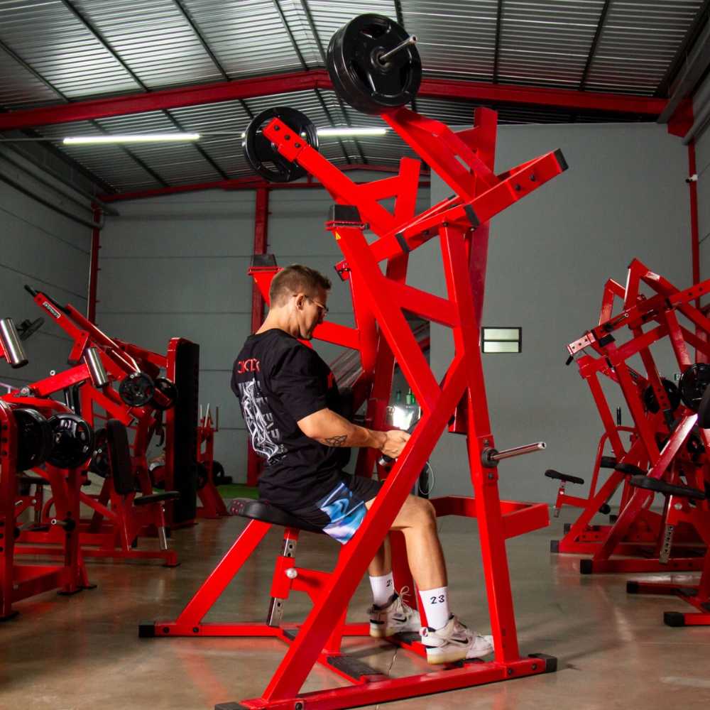 1 Remada baixa iso-lateral low row