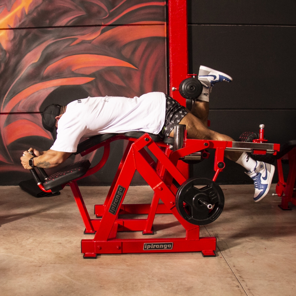 2 Flexora deitada uni-lateral leg curl